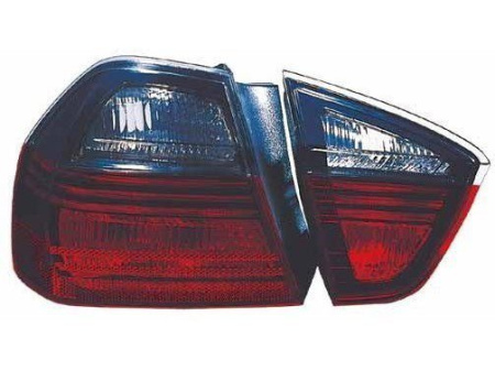 BMW 3 E90 (05-) фонари задние красно-тонированные, комплект 2 шт.