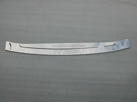 Land Rover Range Rover Evoque (2011-) накладка заднего бампера из нержавеющей стали