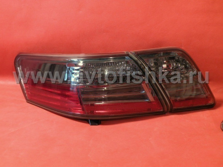 Toyota Camry V40 (2006-2011) фонари задние светодиодные тонированные, комплект 2 шт.