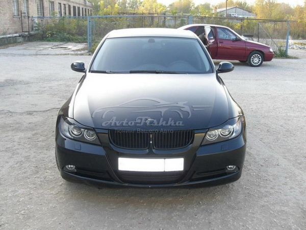 BMW 3 серия E90 (05-12) реснички (накладки) на фары AC Schnitzer, 2 шт.