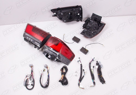 Toyota Land Cruiser LC 200 2007 - 2012 Комплект для рестайлинга в TLC300 без зеркал и порогов