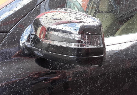 Mercedes-Benz GL-Klasse X164 рестайлинг 2009 - 2012 Зеркала рестайлинговые черные