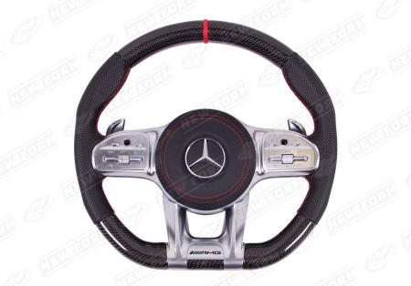 Mercedes-Benz GLE-Klasse V167 2018 - 2023 Руль красная нить