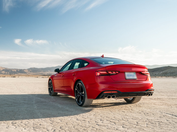 Диффузор S5 для Audi A5 S-line 2021-2023 - купе/седан