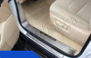 Toyota Land Cruiser 200 (08-) накладки на пороги дверных проемов, из нержавеющей стали с надписью Toyota, комплект 12 шт.