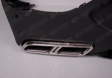 Mercedes-Benz GLC-Klasse C253 2016 - 2019 Насадки на глушитель 6.3S AMG хром