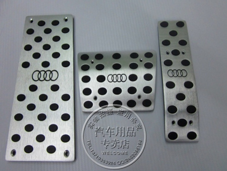 Audi Q7 спортивные алюминиевые накладки на педали