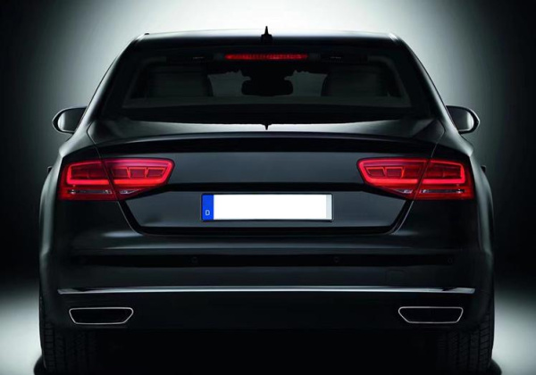 Диффузор A8 W12 с насадками для Audi A8 2011-2014