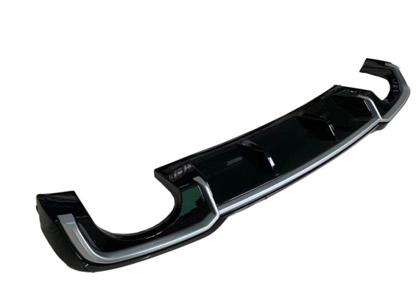 Диффузор RS3 в бампер для Audi A3 хэтчбек 2017-2020