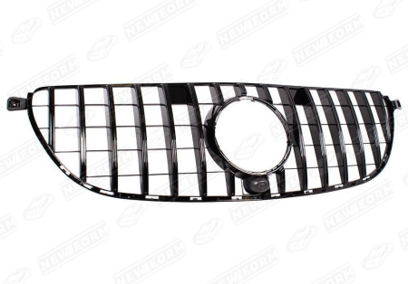 Mercedes-Benz GLE-Klasse C292 2015 - 2019 Решетка радиатора AMG GT черная на 6.3 AMG