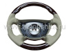 Mercedes W211, W463 G class (2002-2006) руль, дизайн AMG, серая кожа - дерево орех, Classic