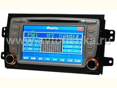 Suzuki SX4 автомагнитола с 7 дюймовым экраном, GPS навигацией