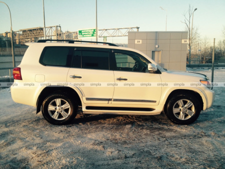 Toyota Land Cruiser 200 (2012+) расширители колесных арок, комплект 10 шт.