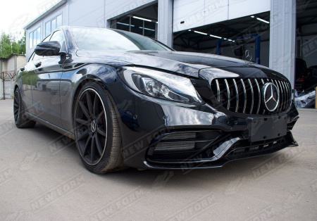 Mercedes-Benz C-Klasse W205 2014 - 2018 Бампер передний AMG GT