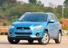 Mitsubishi ASX (10-) рейлинги (багажник) на крышу алюминиевые, серебро