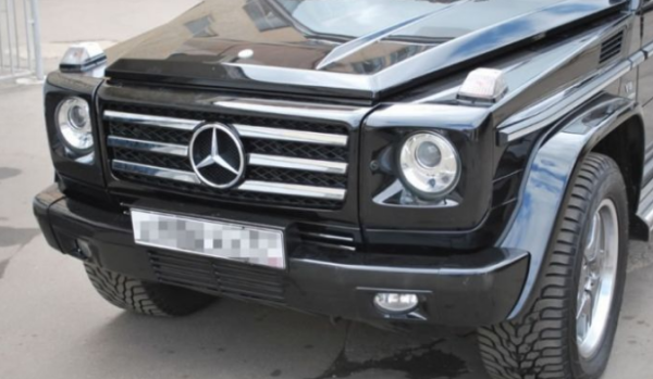 Mercedes G-463 (89-16) Клык переднего бампера левый/правый