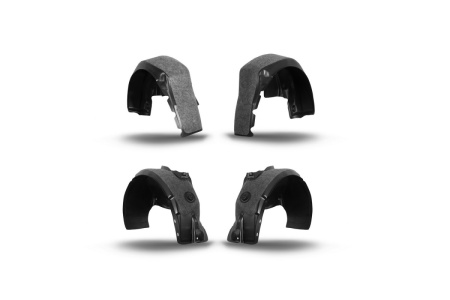 Комплект подкрылок с шумоизоляцией HYUNDAI Solaris, 01/2014, 1 шт.