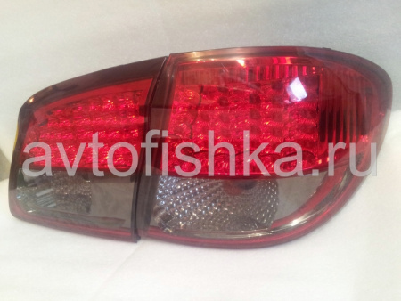 Nissan Maxima QX III (00-03) фонари задние светодиодные красно-тонированные, комплект 2 шт.