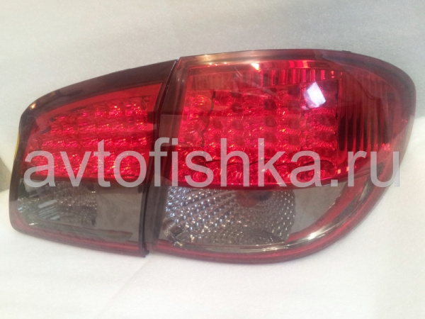Nissan Maxima QX III (00-03) фонари задние светодиодные красно-тонированные, комплект 2 шт.