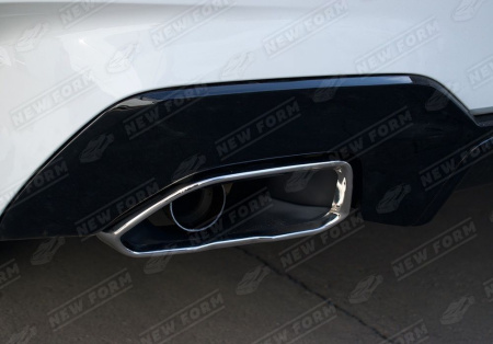 BMW 3 серия G20 2018 - н.в. Диффузор с хром насадками M340I