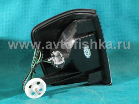 Mercedes W201 (82-93) 190E 190D поворотники черные прозрачные, комплект 2 шт.