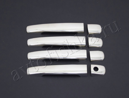 Mercedes-Benz W163 ML (1998-2005) накладки на ручки дверей из полированной нержавеющей стали