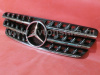 Mercedes W163 ML (98-05) решетка радиатора черная, дизайн Big Star, стиль CL, 3 ламели.