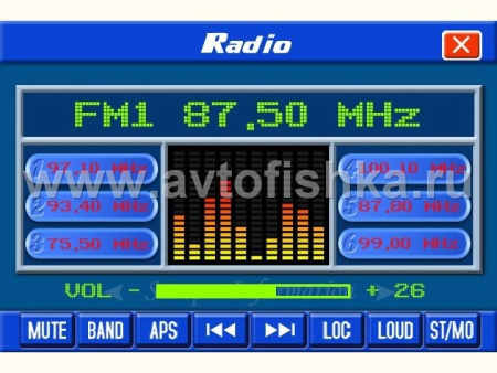 Suzuki SX4 автомагнитола с 7 дюймовым экраном, GPS навигацией