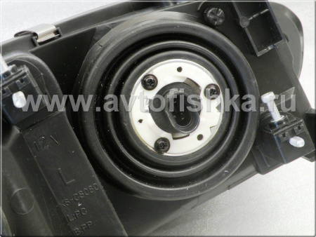 Dodge Intrepid (98-04) фары передние черные, зеркальные, комплект 2 шт.