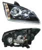 Ford Focus 2 (04-08) фары передние черные, штатные