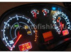 Audi A3 (96-02) (8L) светящиеся шкалы приборов - накладки на циферблаты панели приборов, дизайн № 1