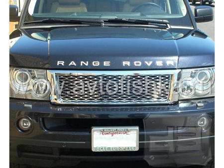 Land Range Rover Sport HSE, LE (06-09) решетка радиатора хромированная