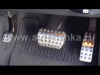 Mercedes W164 ML, X164 GL, W251 R-class накладки на педали спортивные, резино металлические, AMG, комплект 3 шт.