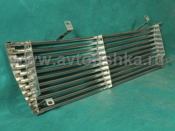 Mitsubishi Pajero 3 (00-07) решетка радиатора из нержавеющей стали