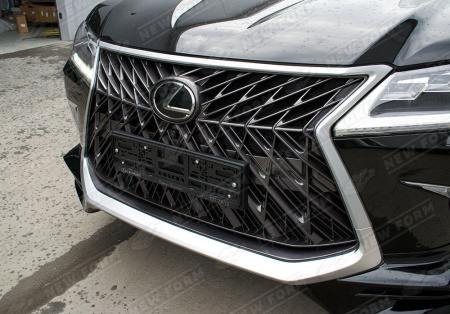 Lexus LX 570 (2 рестайлинг) 2015 - н.в.  Обвес TRD Superior полный комплект черный перламутр