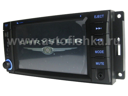 Chrysler Sebring, Pt Cruiser, Dodge Caliber, Ram 1500, Jeep Commander, Compass, Grand Cherokee, Wrangler, Liberty, Patriot, Rubicon автомагнитола с GPS навигацией, штатное головное устройство с HD экраном 6.2 дюймов