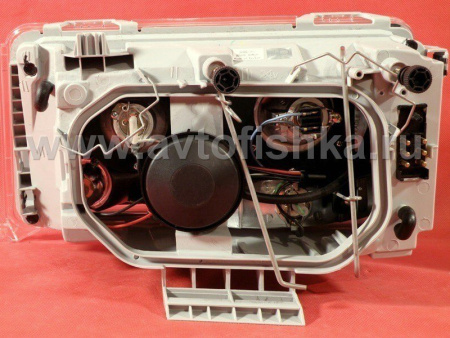 Mercedes E W124 (93-95) фары передние линзовые хромированные, комплект 2 шт.