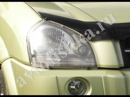 Защита передних фар прозрачная Hyundai Tucson 2005-2010