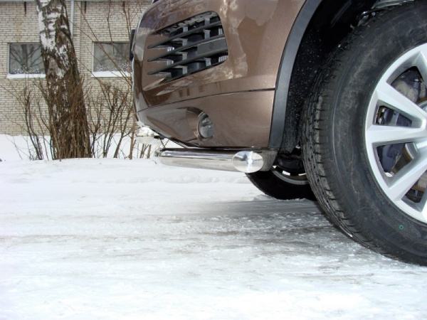 Volkswagen Touareg (10–) Защита передняя нижняя 60,3/60,3 мм