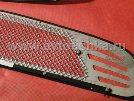 Lexus RX330, RX350, RX400H (03-09) решетки радиатора и бампера из нержавеющей стали, комплект верхняя и нижняя.