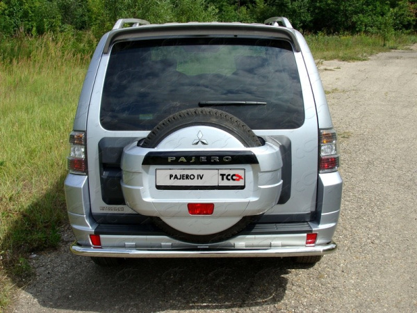 Mitsubishi Pajero (07–/11–) Защита задняя (центральная) 60,3 мм