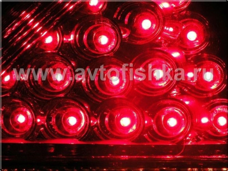 Mercedes-Benz R170 SLK (98-04) фонари задние светодиодные красно-тонированные, комплект 2 шт.