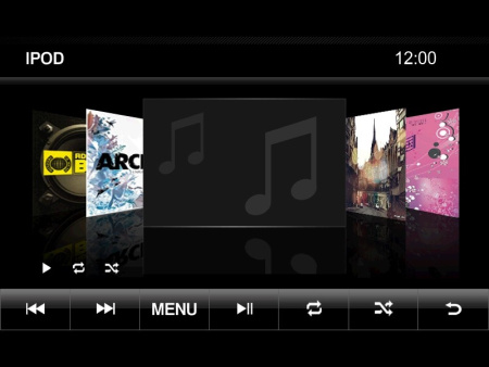 Audi A4 (02-07) штатная магнитола