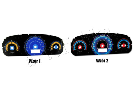 Kia Ceed светодиодные шкалы (циферблаты) на панель приборов