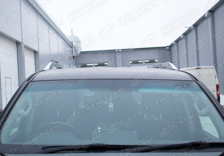 Toyota Land Cruiser Prado LC 150 (2 рестайлинг) 2017 - н.в. Рейлинги на крышу серебро