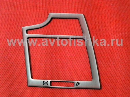 Toyota Camry V40 (06-) накладки панелей салона под алюминий, комплект 43 предмета.