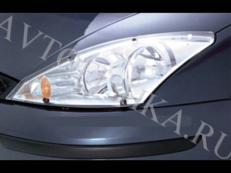 Защита передних фар прозрачная Ford Focus 1999-2004
