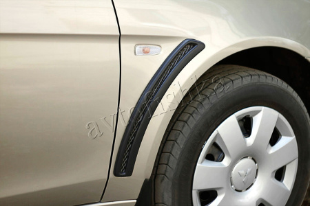 Mitsubishi Lancer 10 (07 – 16) накладки на крылья "жабры" EVO