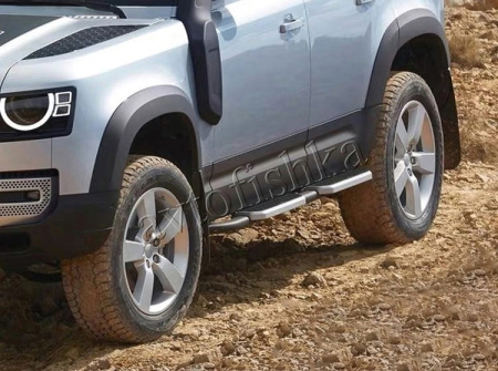 Land Rover Defender (20-) штатные пороги (подножки) боковые