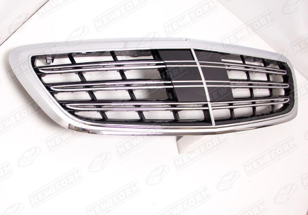 Mercedes-Benz S-Klasse W222 рестайлинг 2017 - 2020 Решетка радиатора AMG